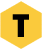 center letter T